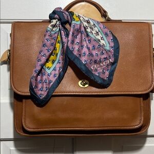 Coach Boxed Marguerite Floral Silk Scarf